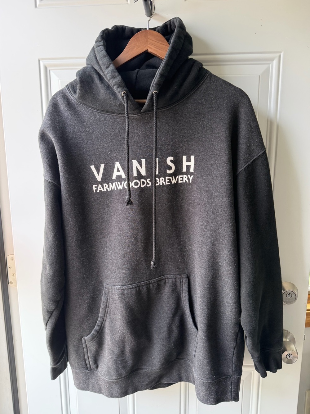 VANISH Farmwoods Brewery Black Pullover Hoodie